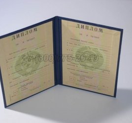 Диплом о Высшем Образовании Украинской ССР в Рязани